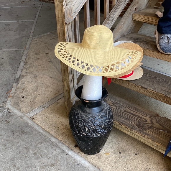 Straw hat floppy - Picture 1 of 8